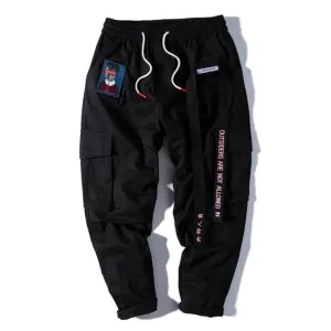 "COURSEMYS" PANTALON CARGO VERT STREETWEAR - URB1™