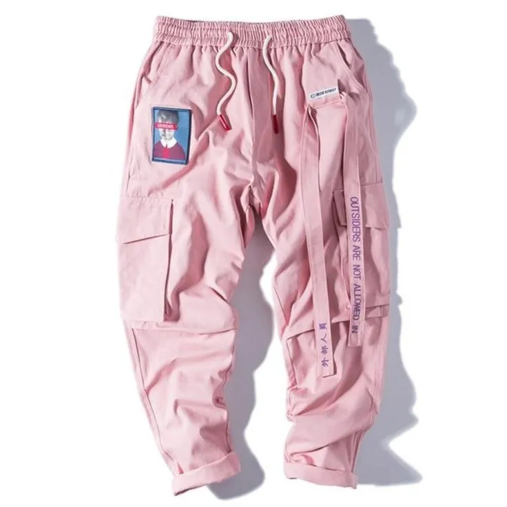 "COURSEMYS" PANTALON CARGO VERT STREETWEAR - URB1™