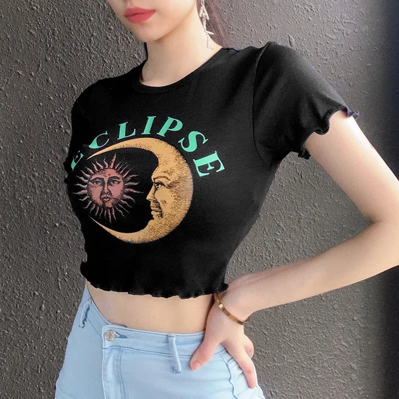 "ECLIPSE" CROP TOP N072914