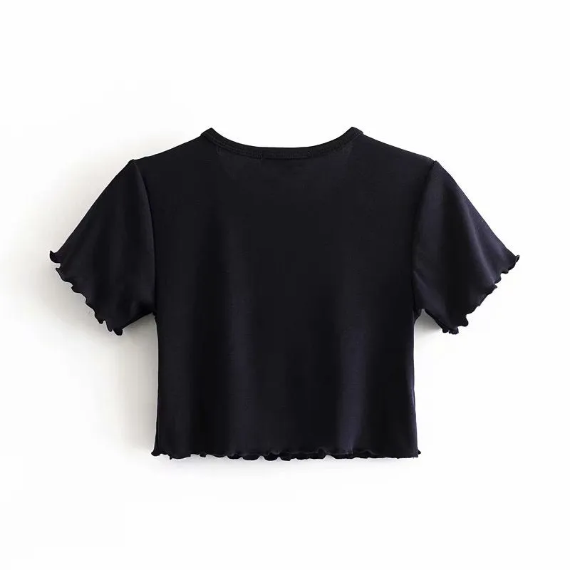 "ECLIPSE" CROP TOP N072914