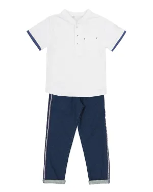 "Matthew" T-Shirt & Denim Joggers