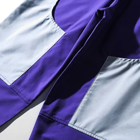 "PCS" Pantalon Cargo Violet Streetwear - URB1™