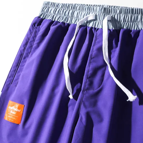 "PCS" Pantalon Cargo Violet Streetwear - URB1™