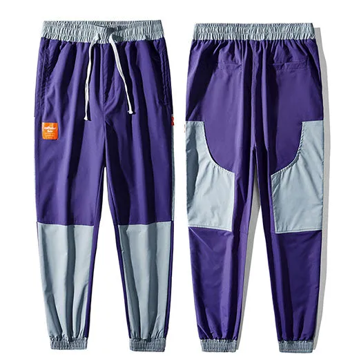 "PCS" Pantalon Cargo Violet Streetwear - URB1™