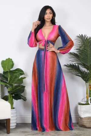 "Starburst" Two Piece-Skirt Set (Regular & Plus Size)