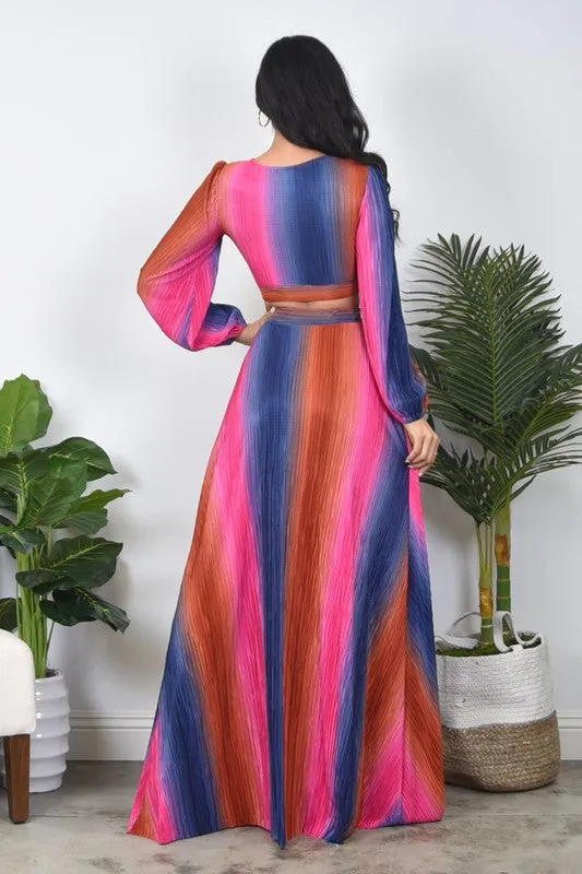 "Starburst" Two Piece-Skirt Set (Regular & Plus Size)