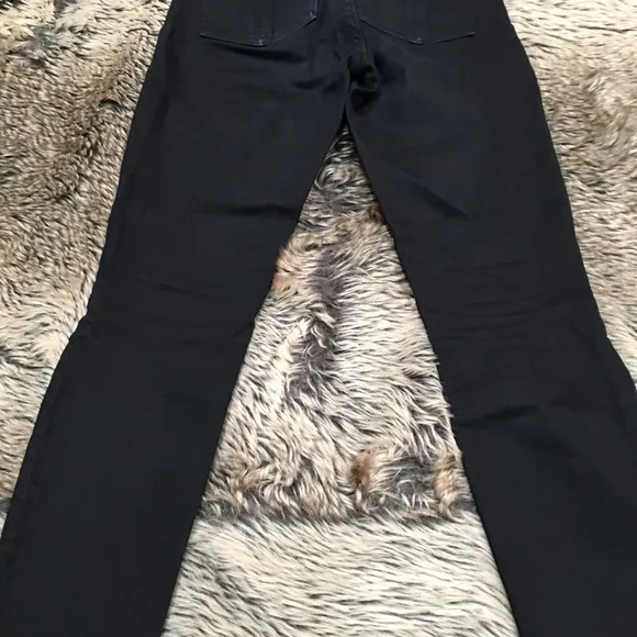 Rag &amp; Bone Black Hampton Jean 10 Inch Capri Size 25