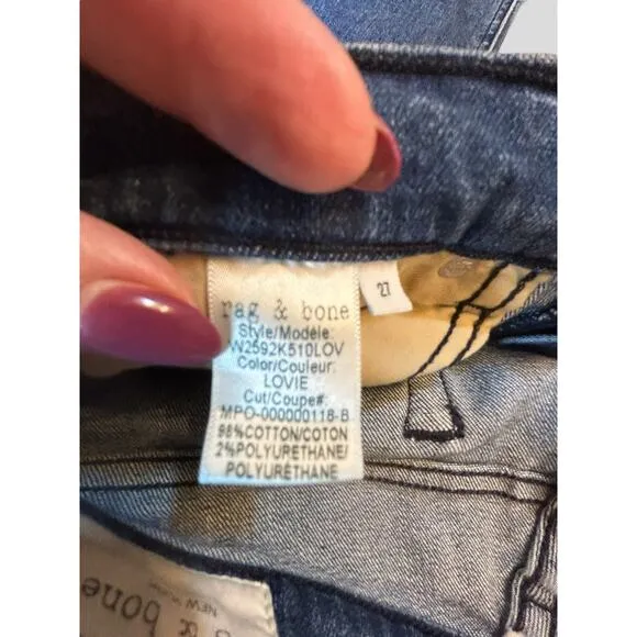 Rag &amp; Bone Dre Capri Lovie - Size 27