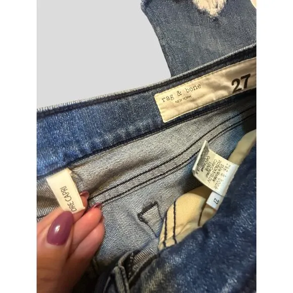 Rag &amp; Bone Dre Capri Lovie - Size 27
