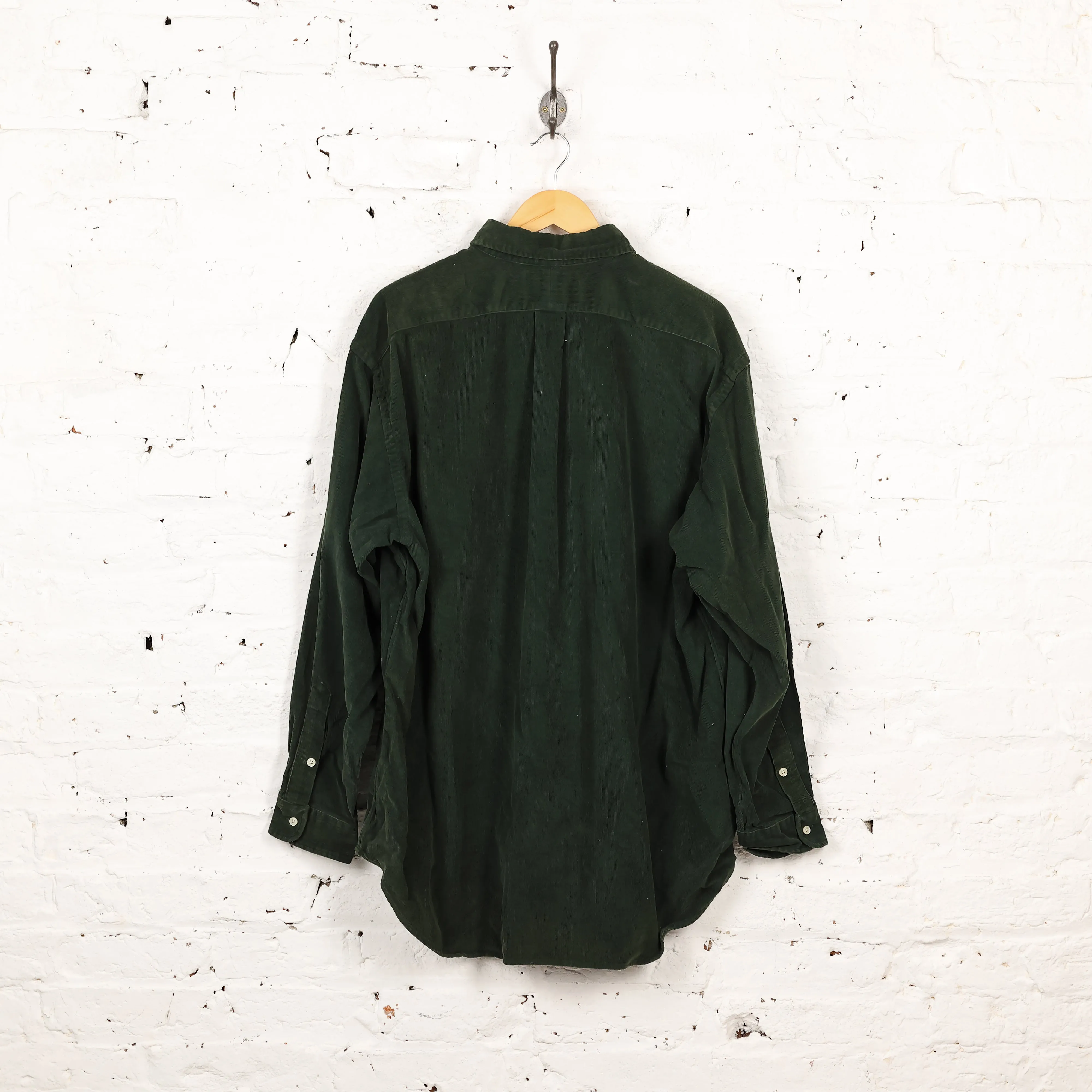 Ralph Lauren Blake Corduroy Shirt - Green - XL