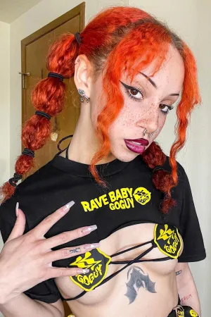 Rave Baby Super Crop Tee
