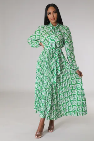 Raylee Pleated Dress Plus