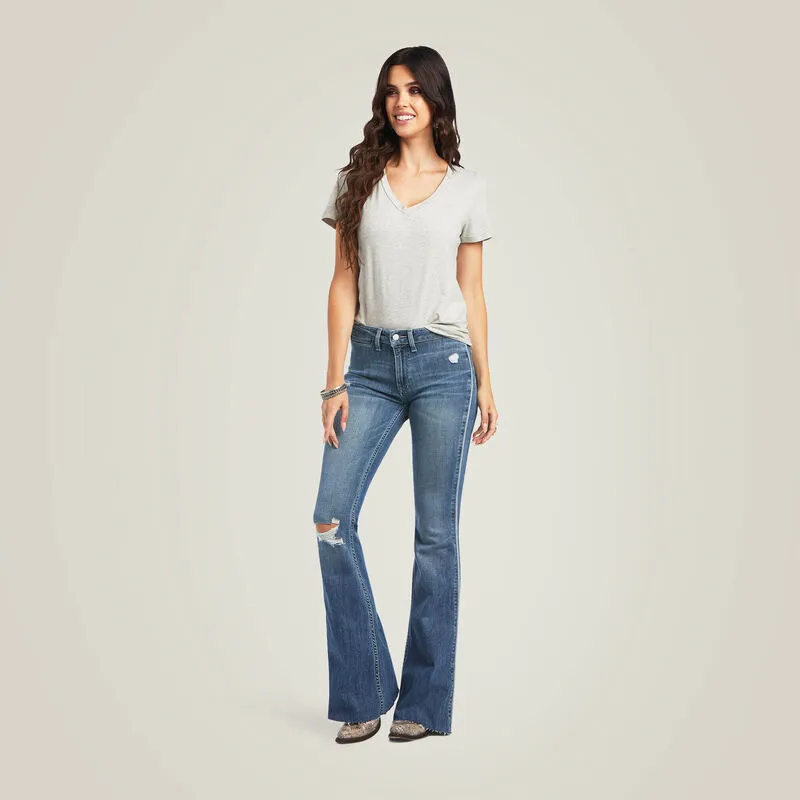 R.E.A.L. Woman's High Rise Piper Flare Jean | 10040804
