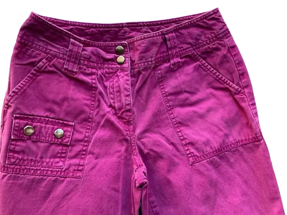 Reitmans Petite Fuchsia Capris