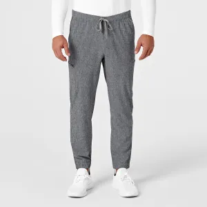 RENEW 5034 Men's Jogger Scrub Pants Grey Heather