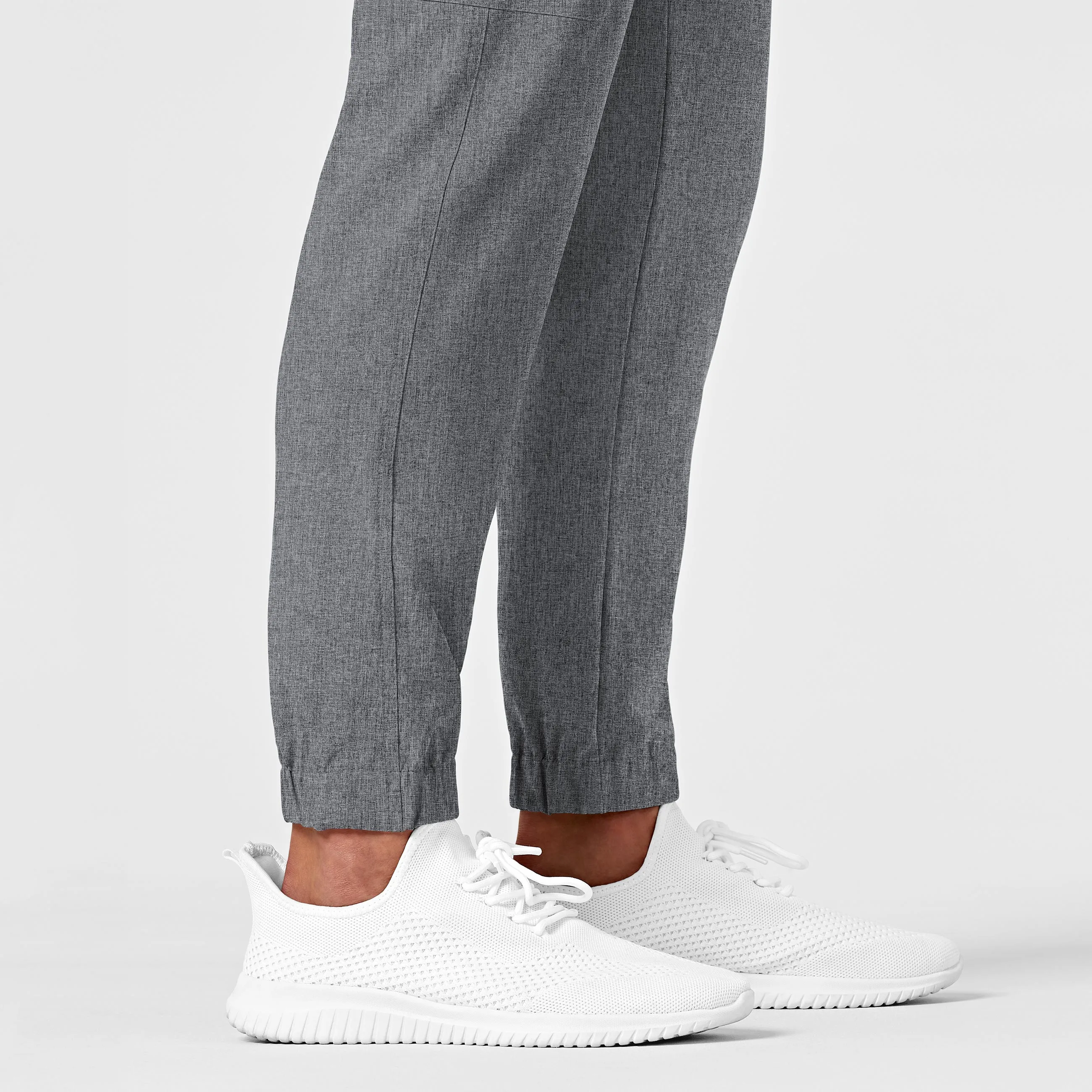 RENEW 5034 Men's Jogger Scrub Pants Grey Heather