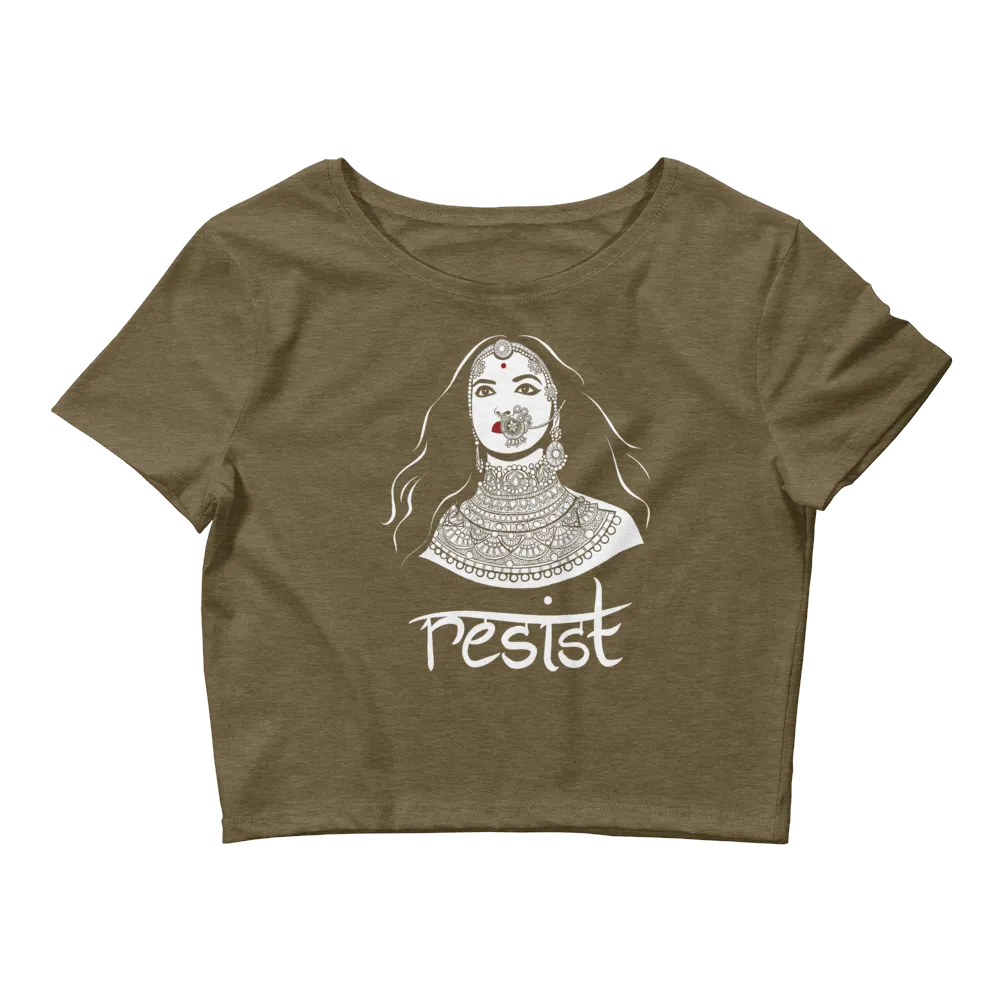 Resist - Women’s Crop Tee