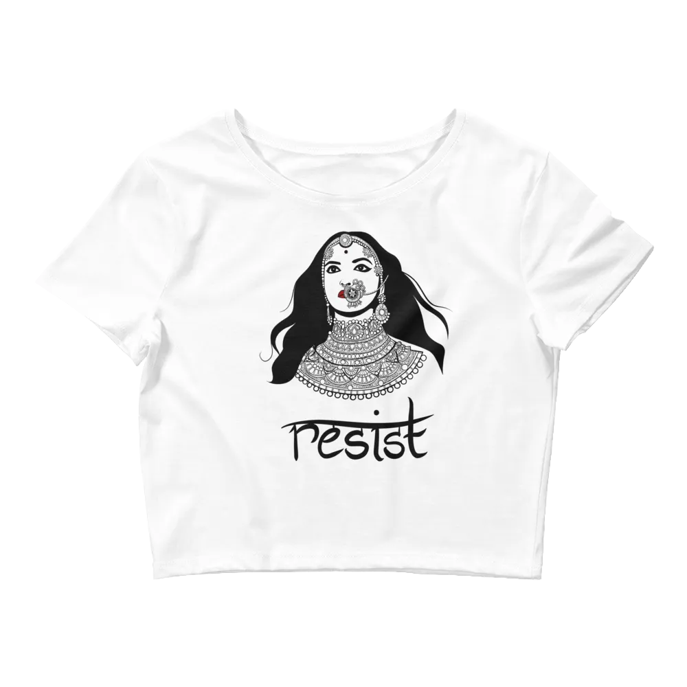 Resist - Women’s Crop Tee