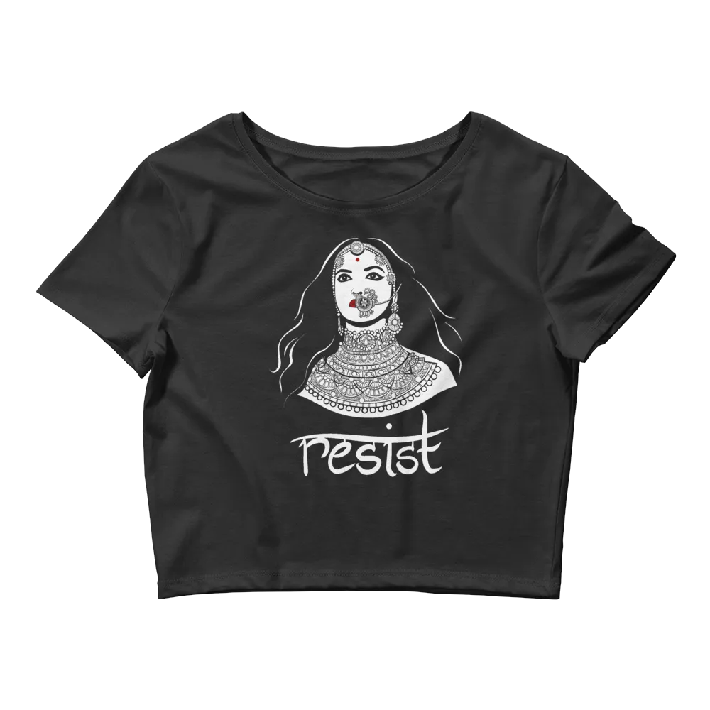 Resist - Women’s Crop Tee