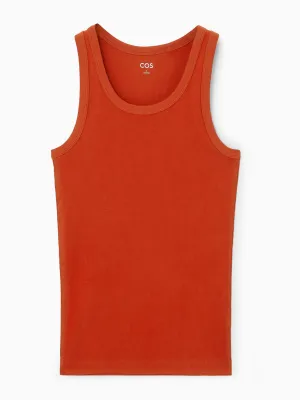 Ribbed tank top