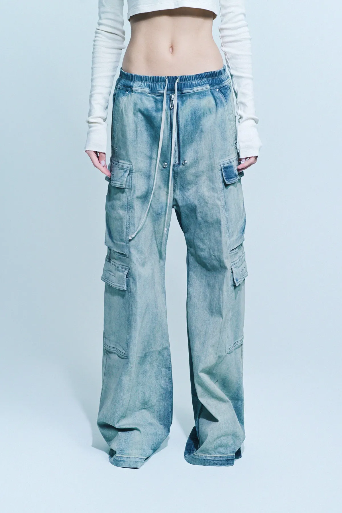 RICK OWENS DRKSHDW | DOUBLE CARGO JUMBO JEANS