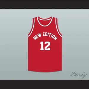 Ricky Bell 12 New Edition Red Basketball Jersey