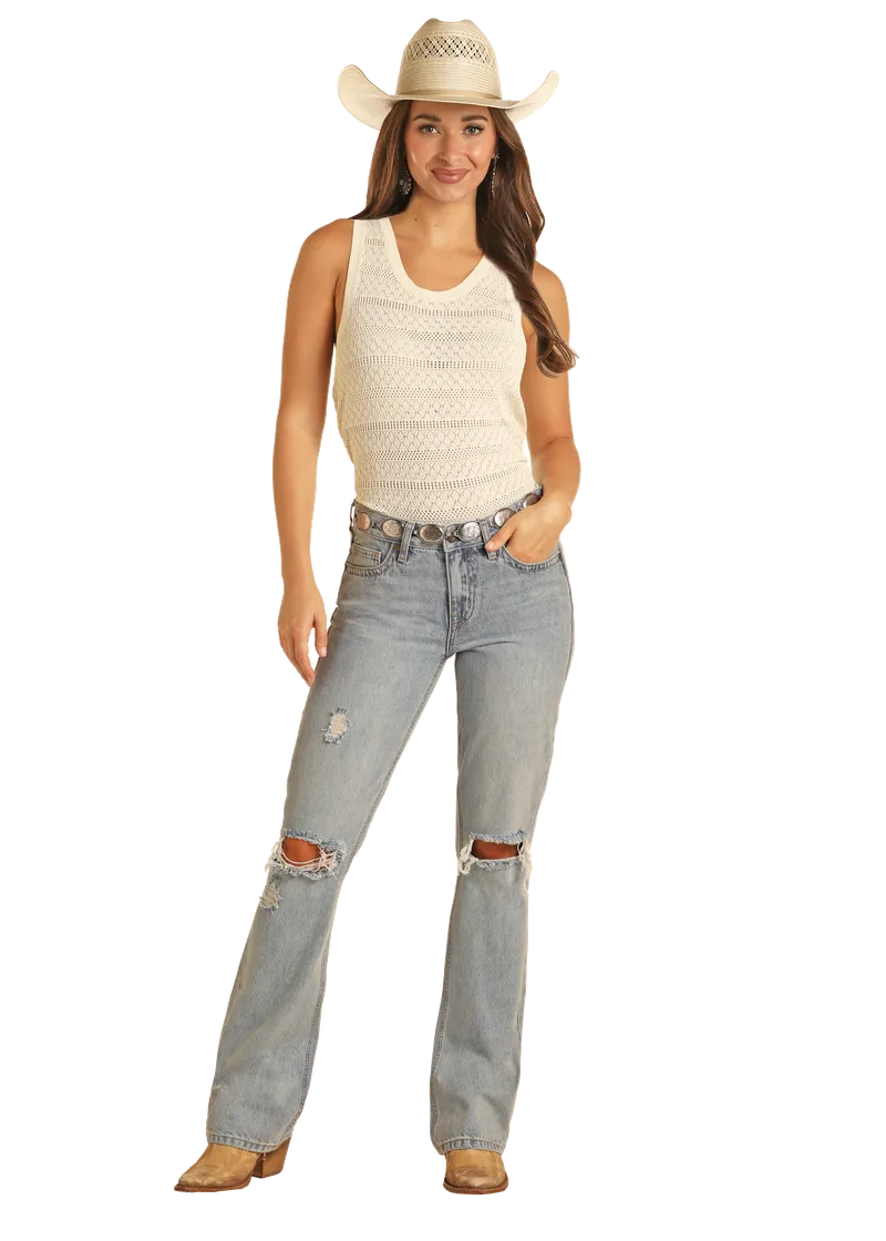 Rock & Roll BW4MD04033 Mid Rise Bootcut