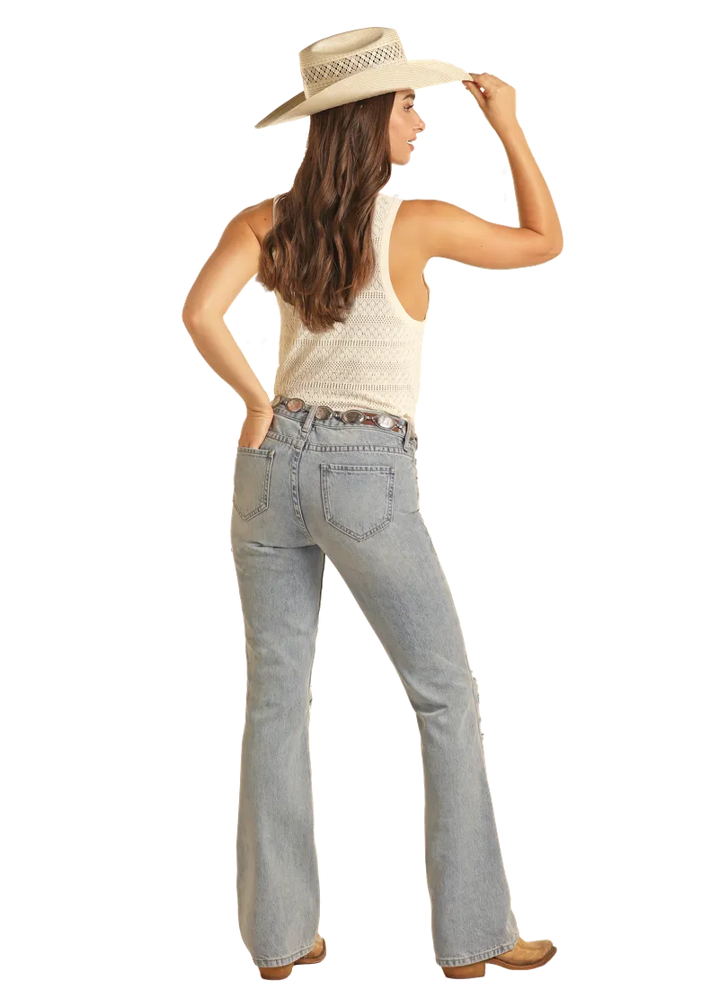 Rock & Roll BW4MD04033 Mid Rise Bootcut