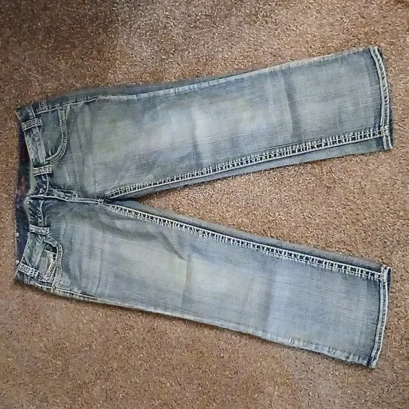 Rock &amp; Roll CowGirl low rise capris size 32