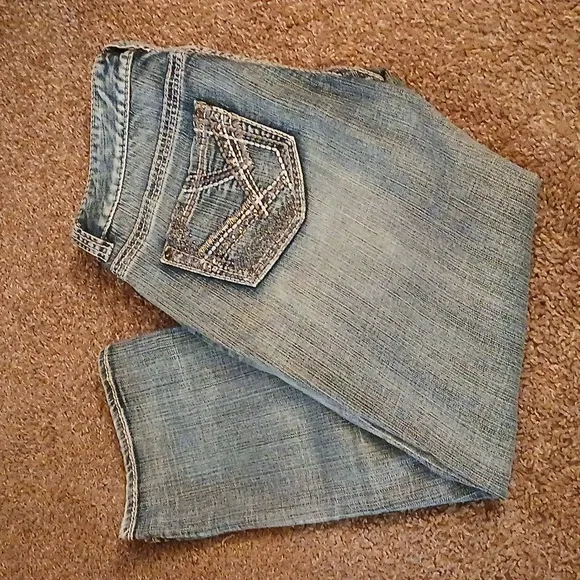 Rock &amp; Roll CowGirl low rise capris size 32