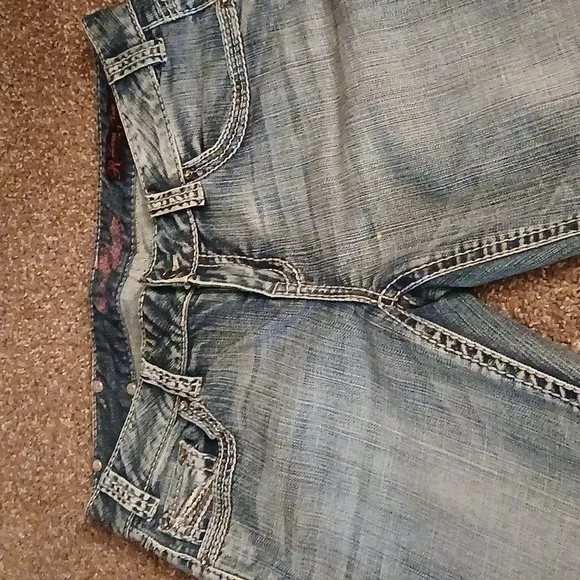 Rock &amp; Roll CowGirl low rise capris size 32