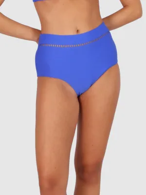 Rococco Lace High Waist Bottoms in Electric