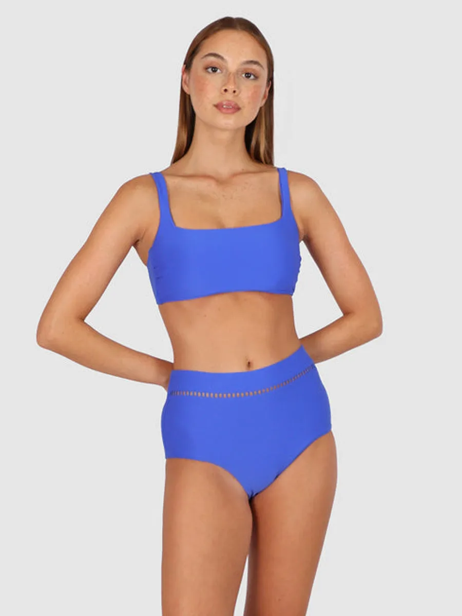 Rococco Lace High Waist Bottoms in Electric