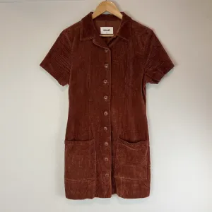 Rolla's Womens Brown Corduroy Dress Size 10/M