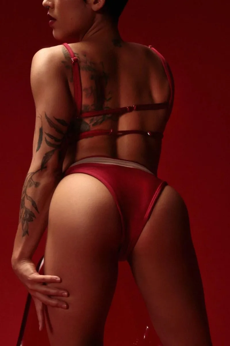 Rolling Vento Reversible Bottoms - Rouge/Beige