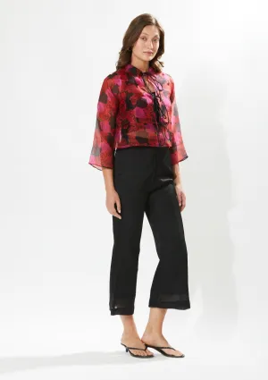 Rosa tie-up jacket and pant set
