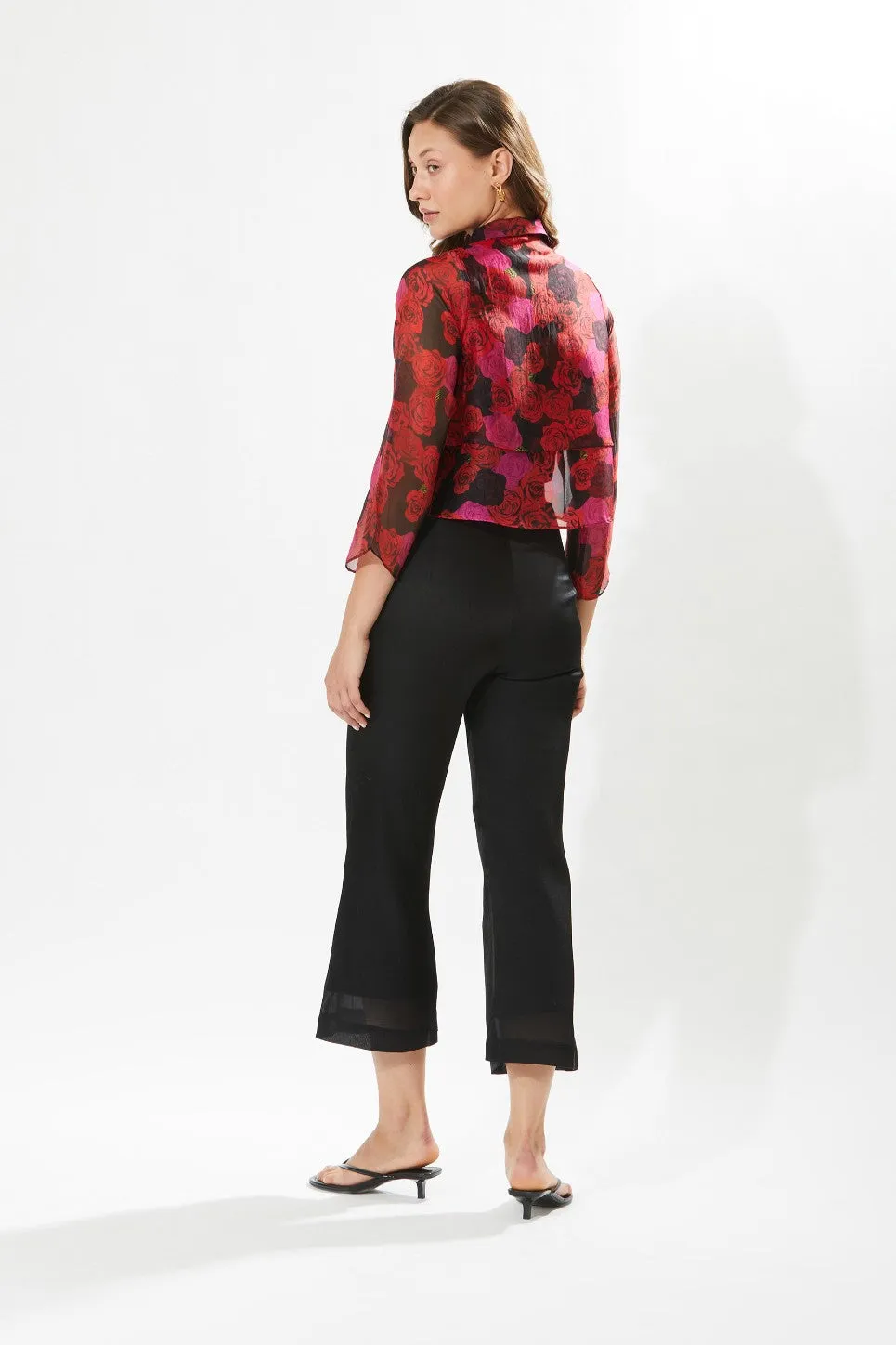 Rosa tie-up jacket and pant set