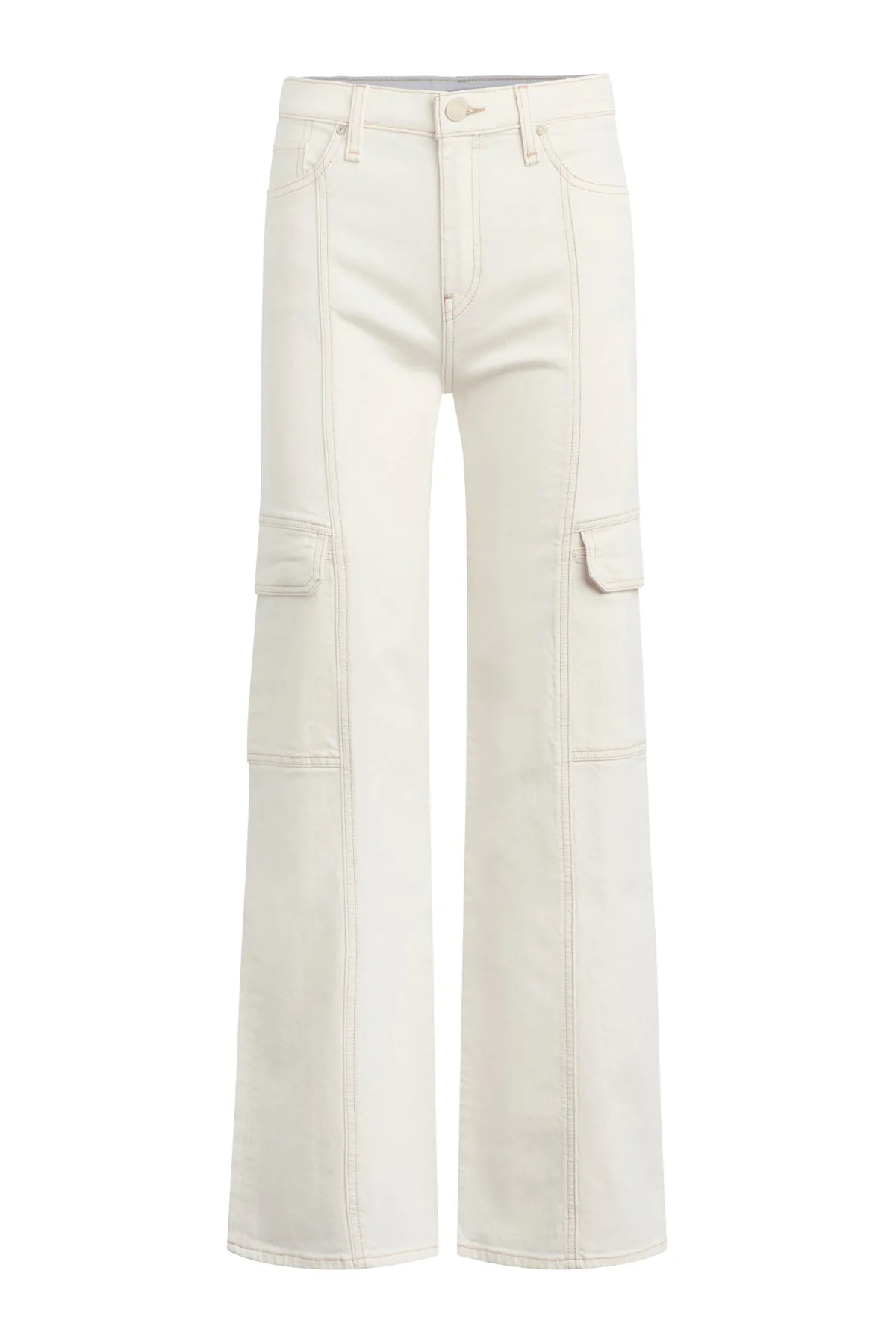 Rosie High-Rise Seamed Cargo Jean