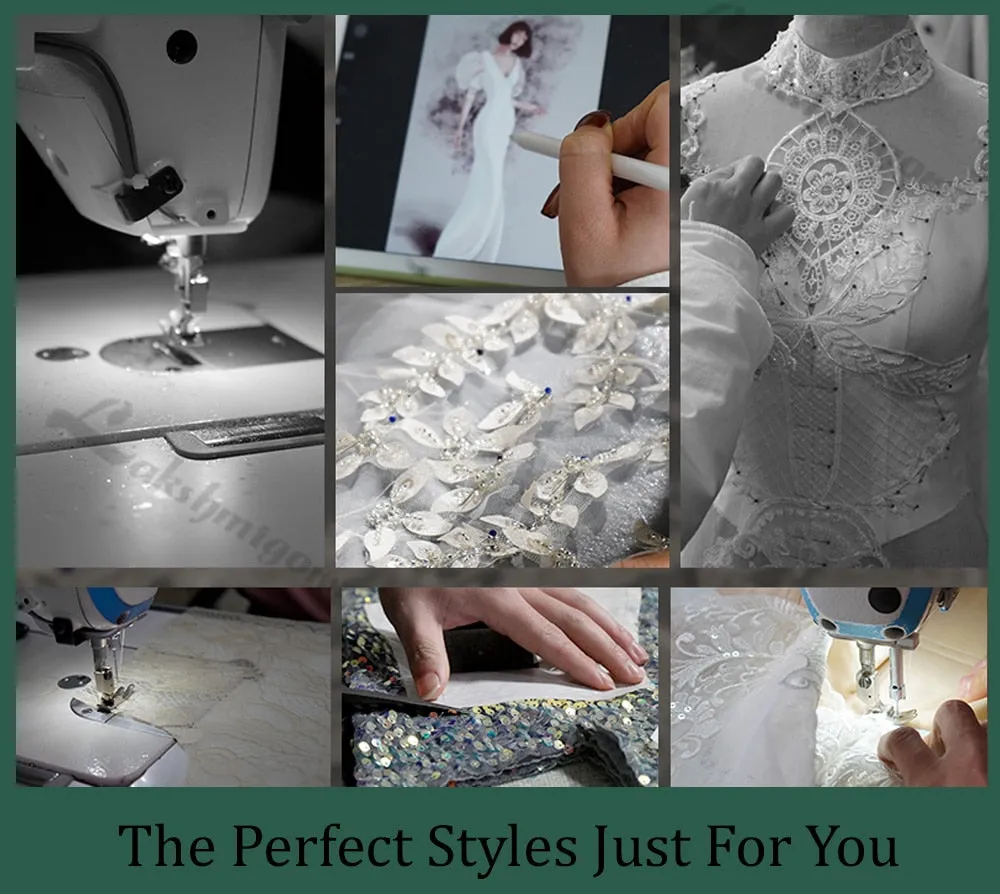 Roycebridal Summer Short Wedding Dresses  Cap-Sleeve Low-V Back Wedding Short Column Lace Gown vestido de casamento