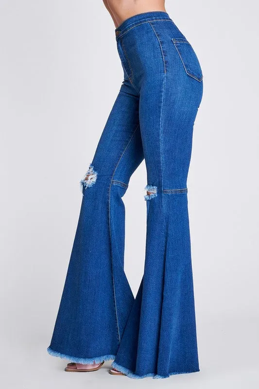 Run This Town Flares (Medium Wash)