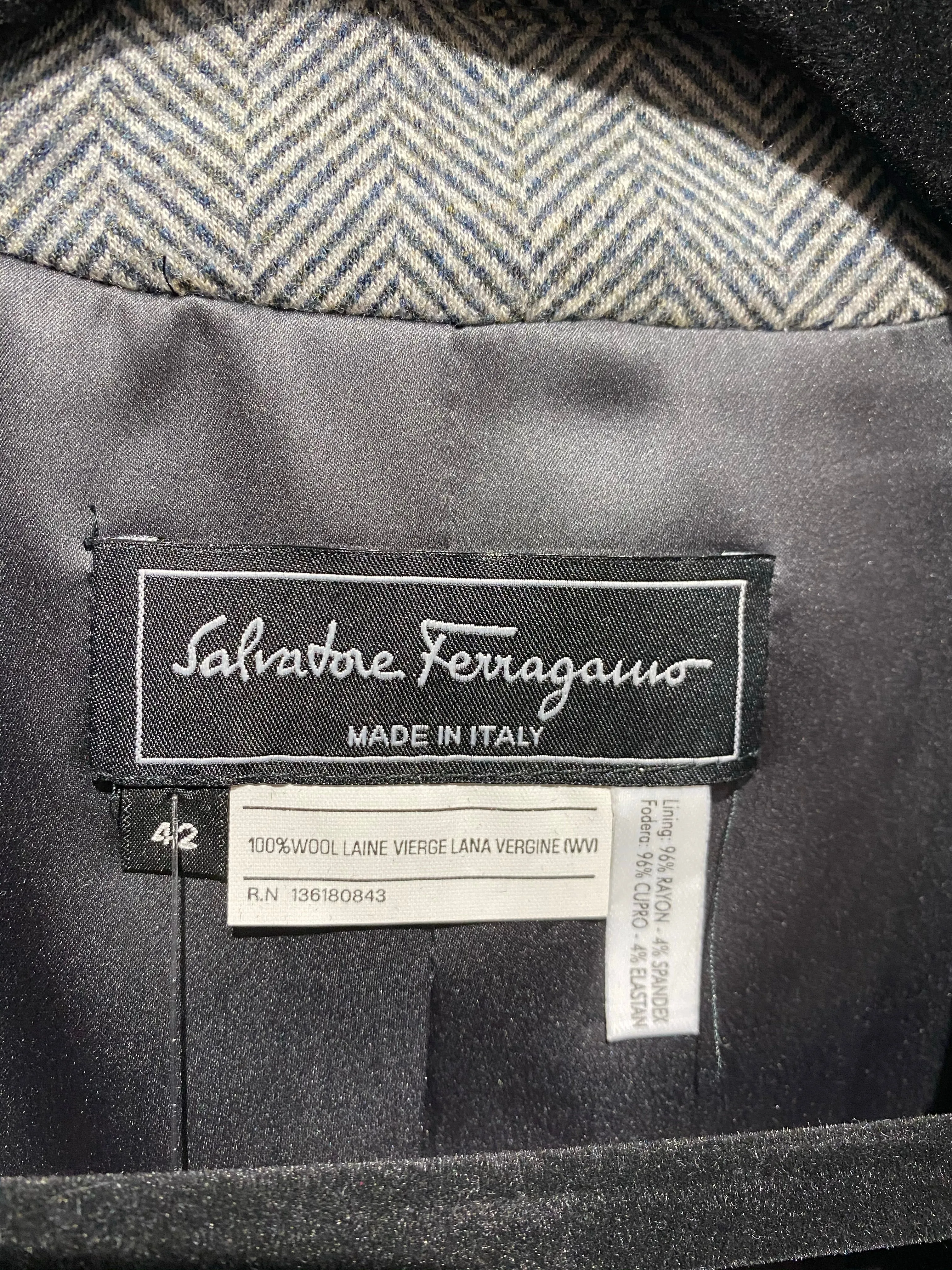 Salvatore Ferragamo Wool Blazer