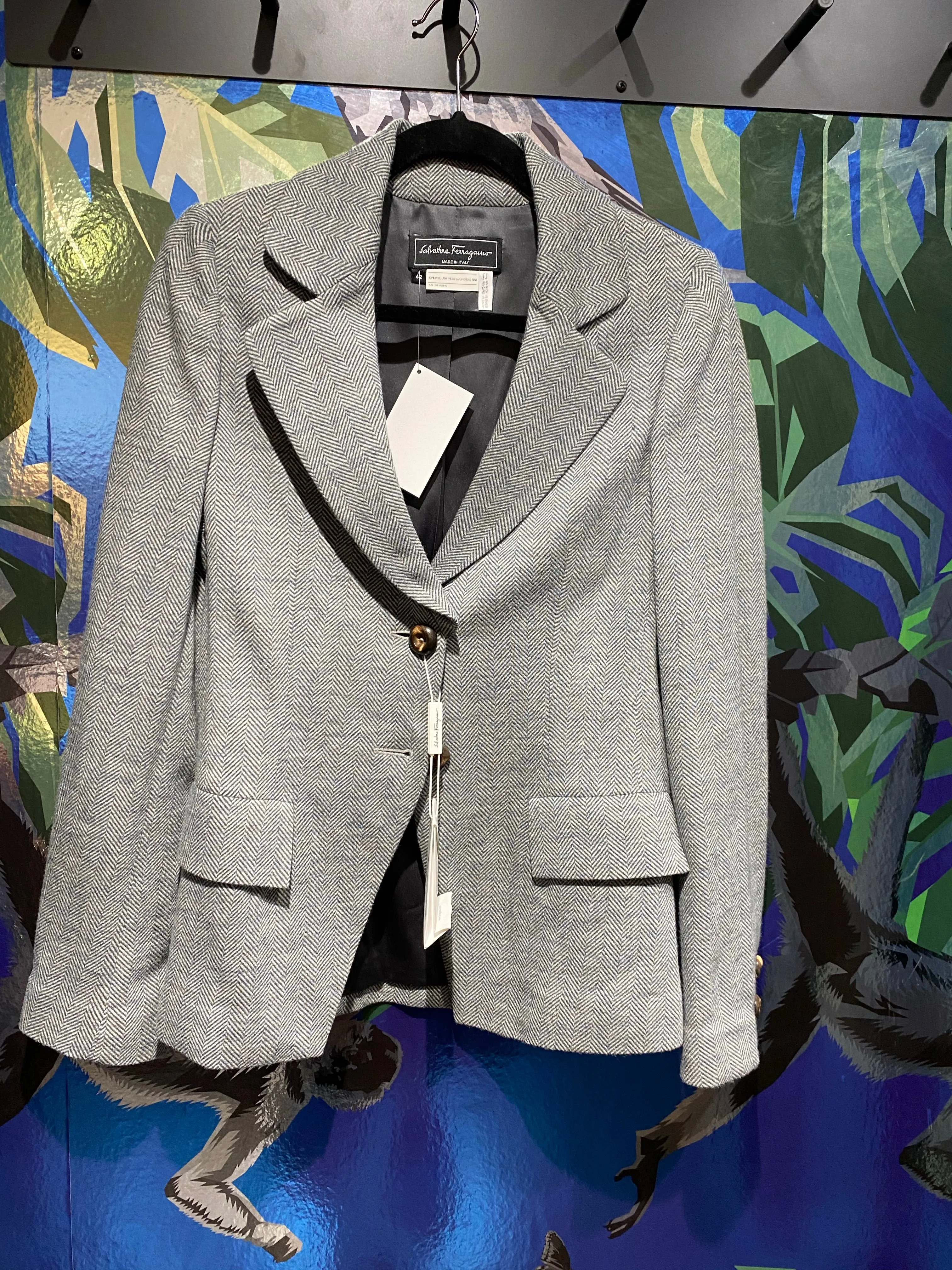 Salvatore Ferragamo Wool Blazer