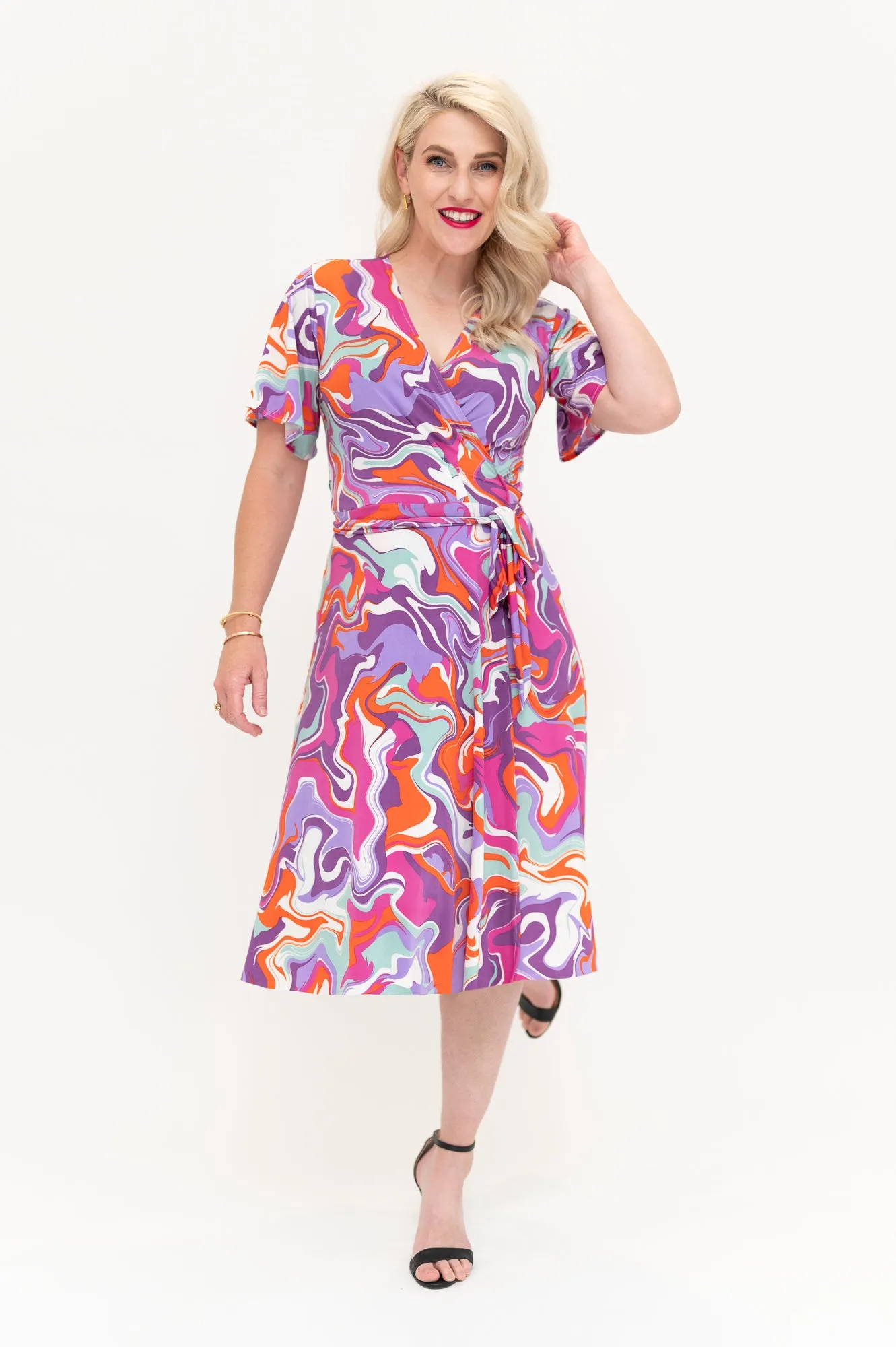 Sara - Wrap Dress - Last Sizes