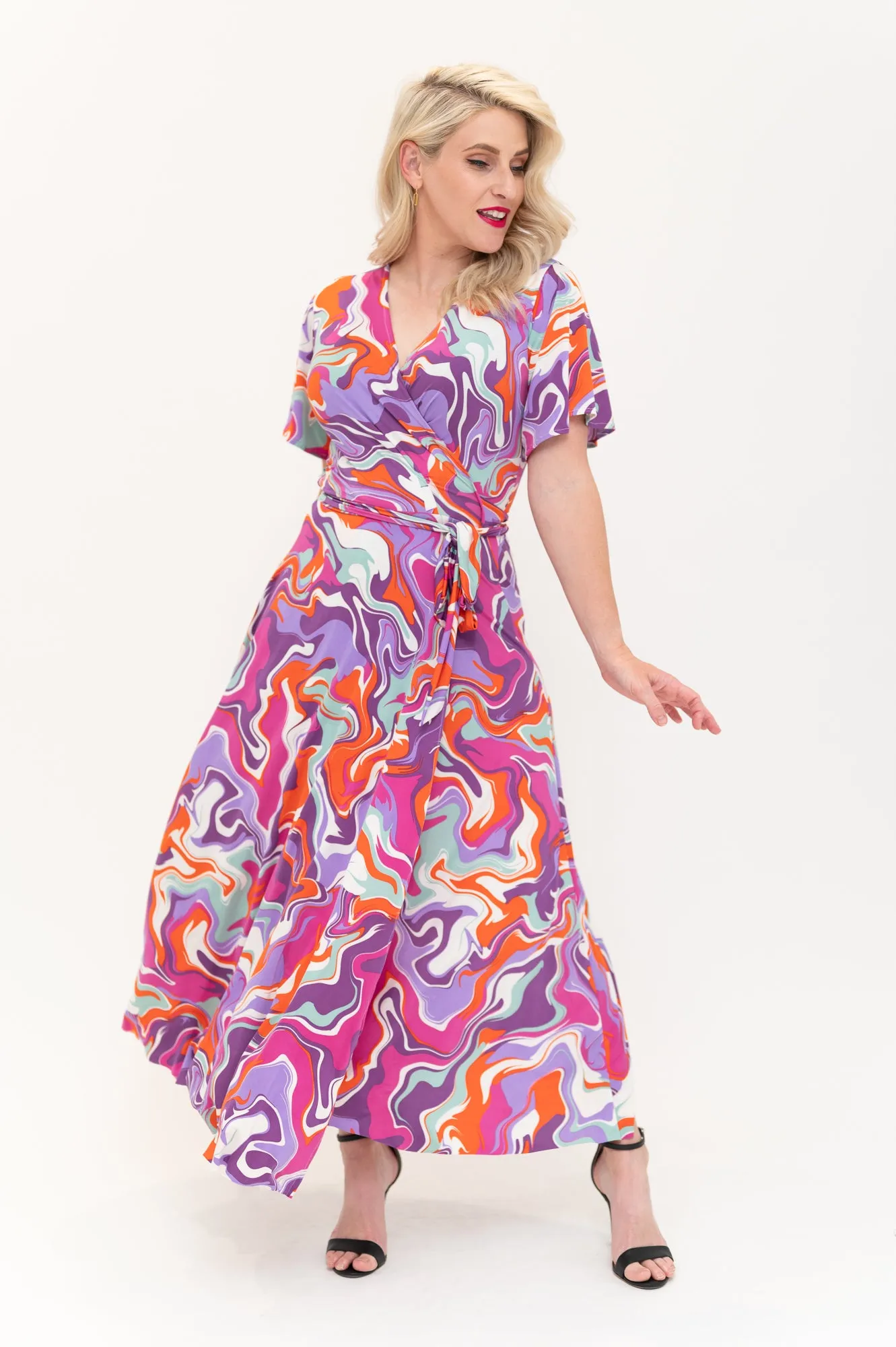 Sara - Wrap Dress - Last Sizes