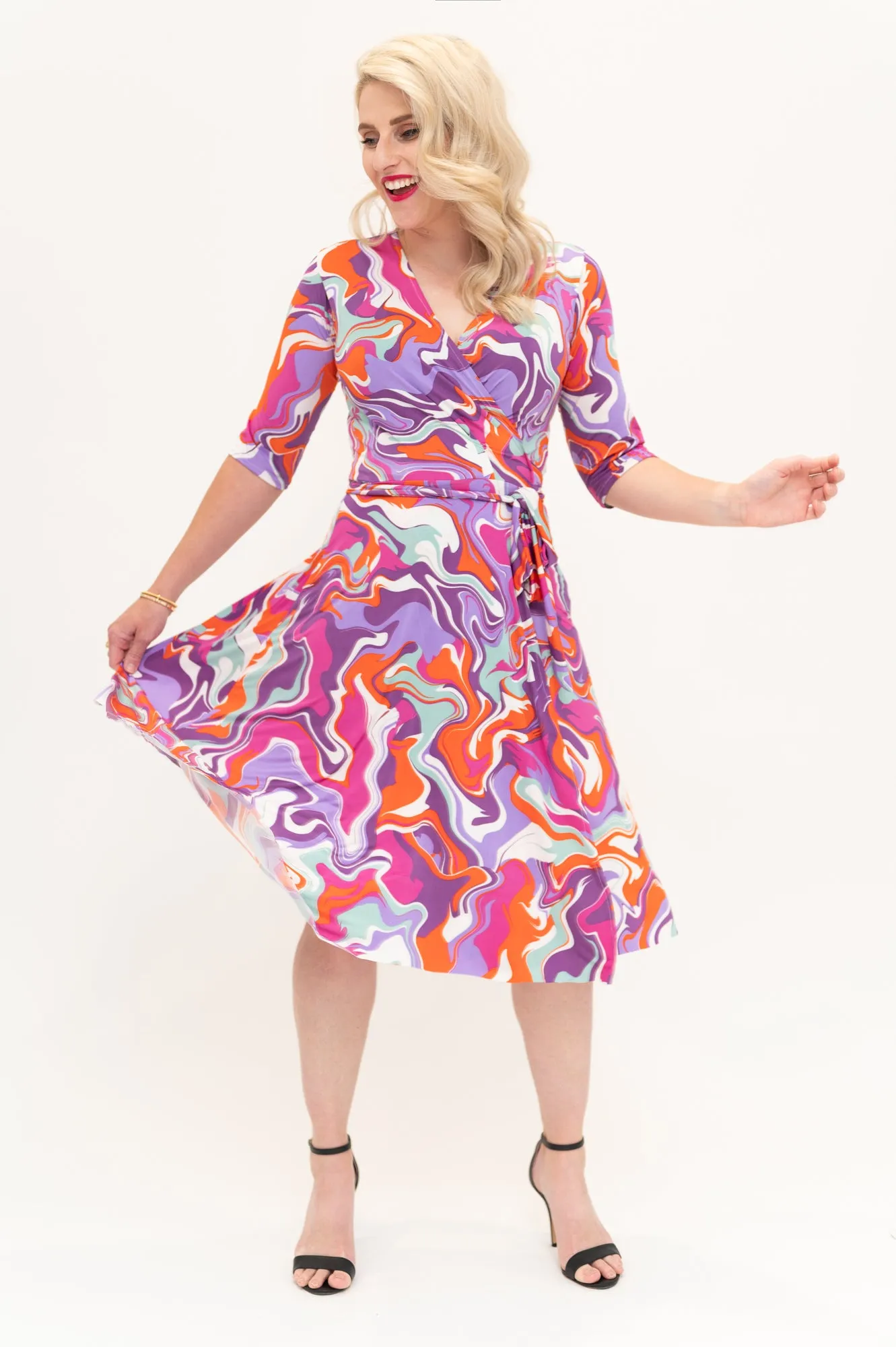 Sara - Wrap Dress - Last Sizes