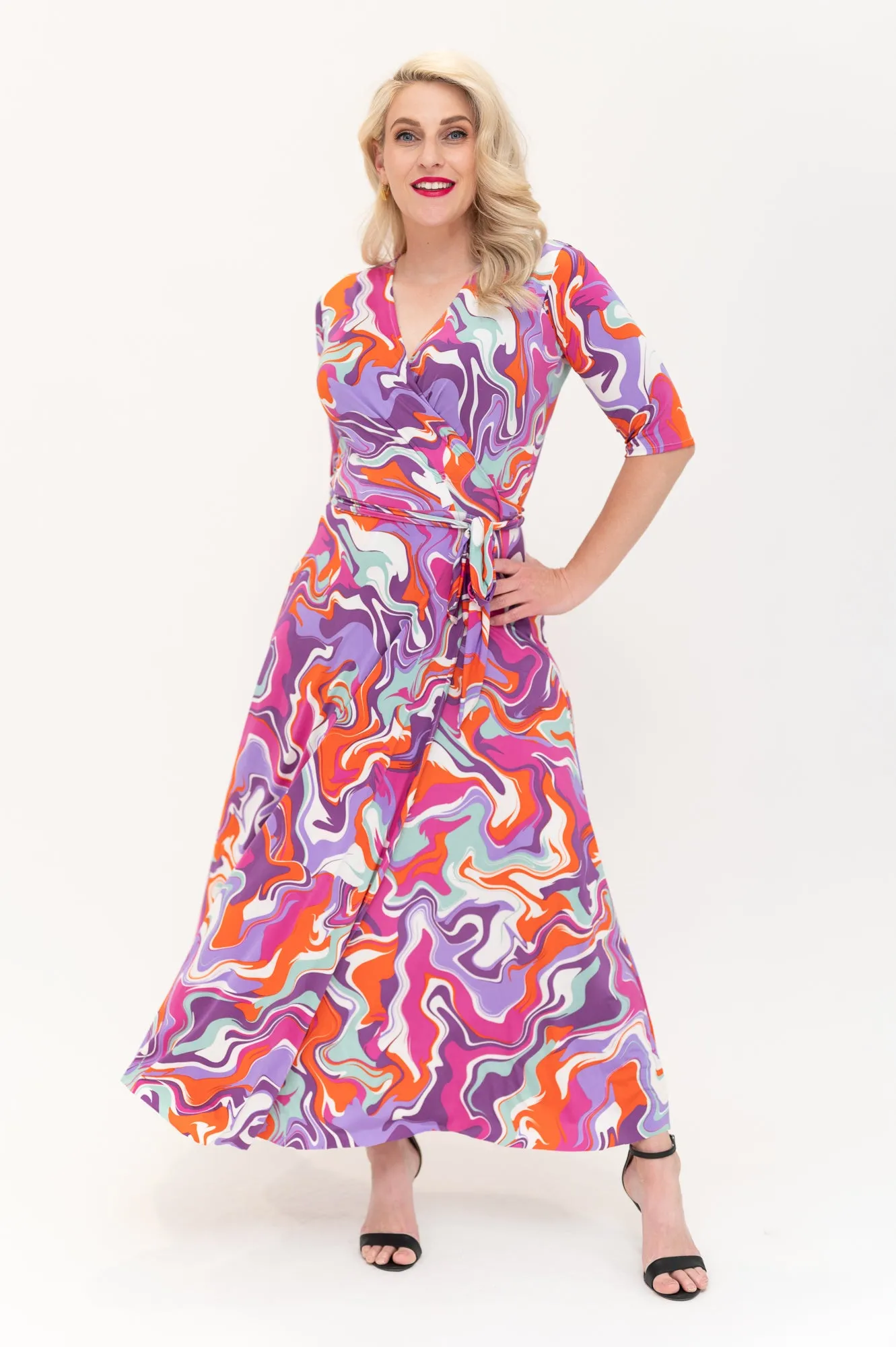 Sara - Wrap Dress - Last Sizes