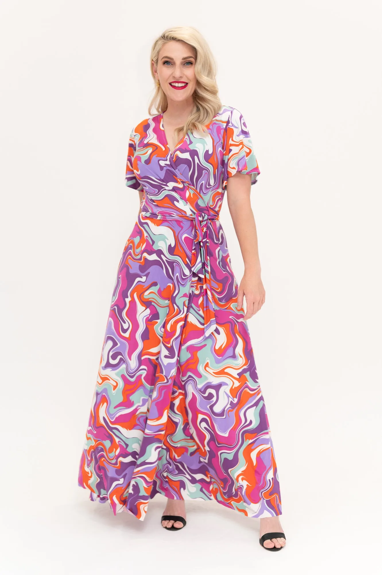 Sara - Wrap Dress - Last Sizes
