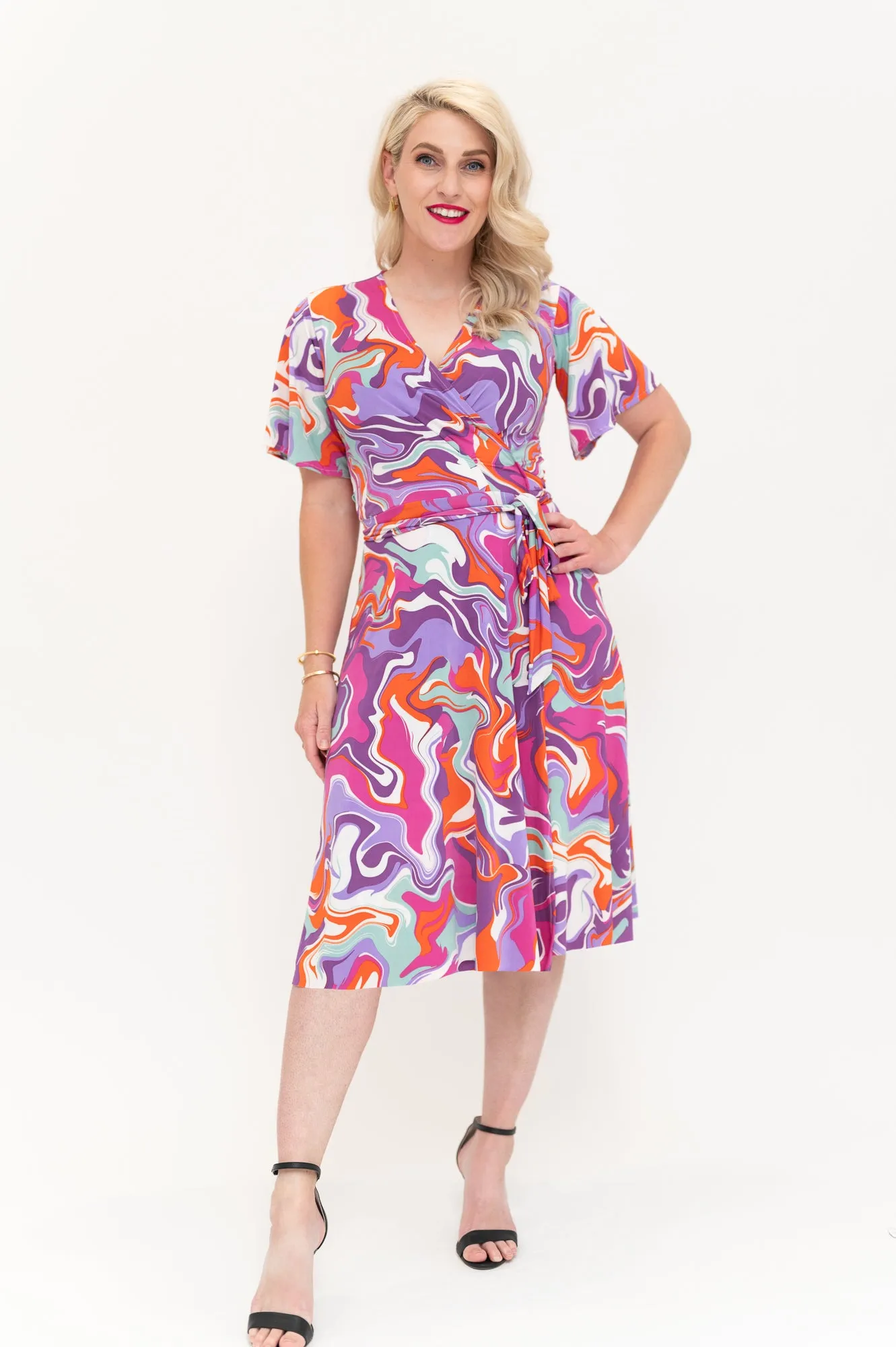 Sara - Wrap Dress - Last Sizes