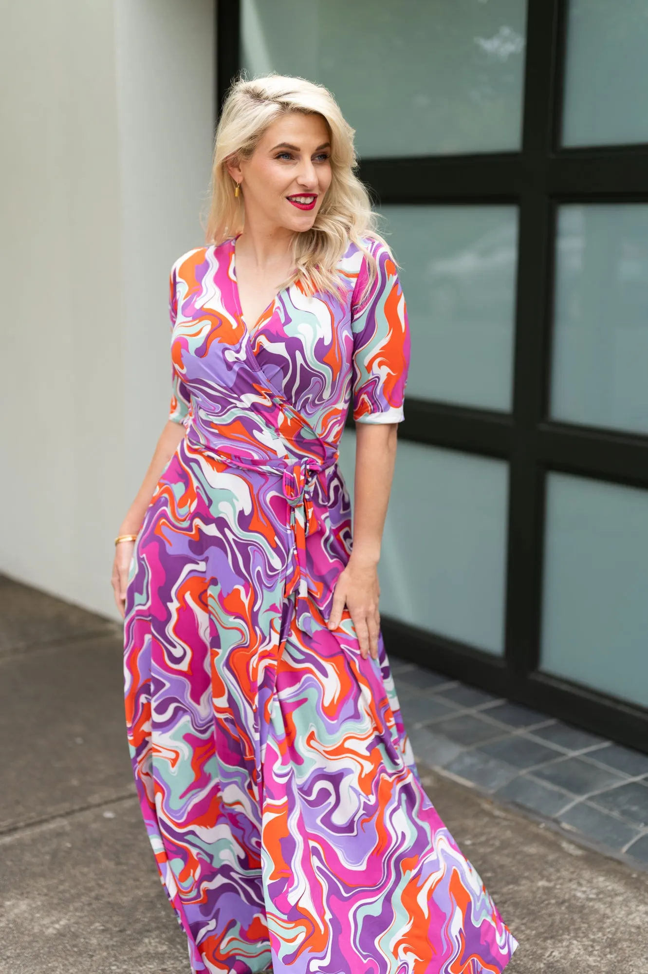Sara - Wrap Dress - Last Sizes