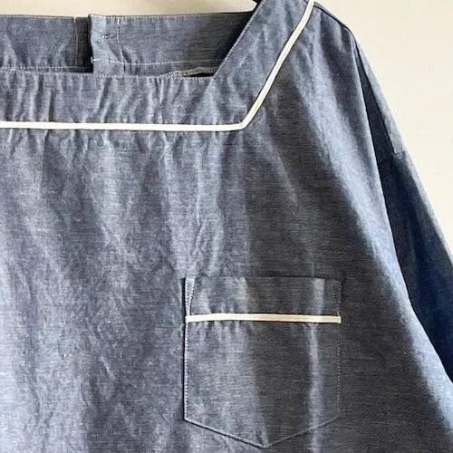 Sarahwear - (C52891) Chambray Sailor Shirt